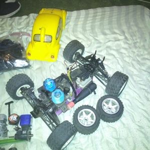 Nitro RC car